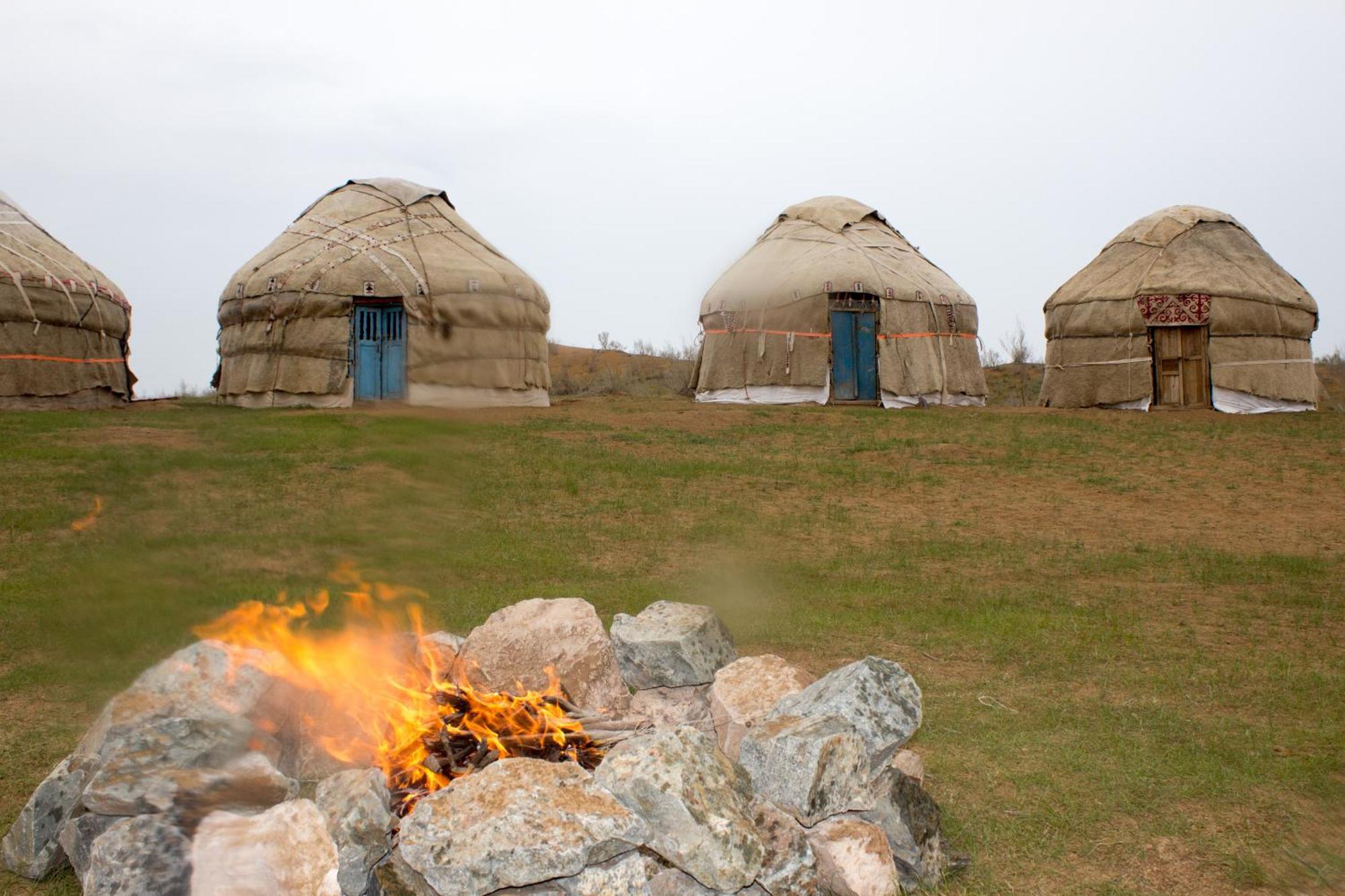 Authentic Uzbek Yurt Camp Eco-Friendly Otel Nurota Dış mekan fotoğraf