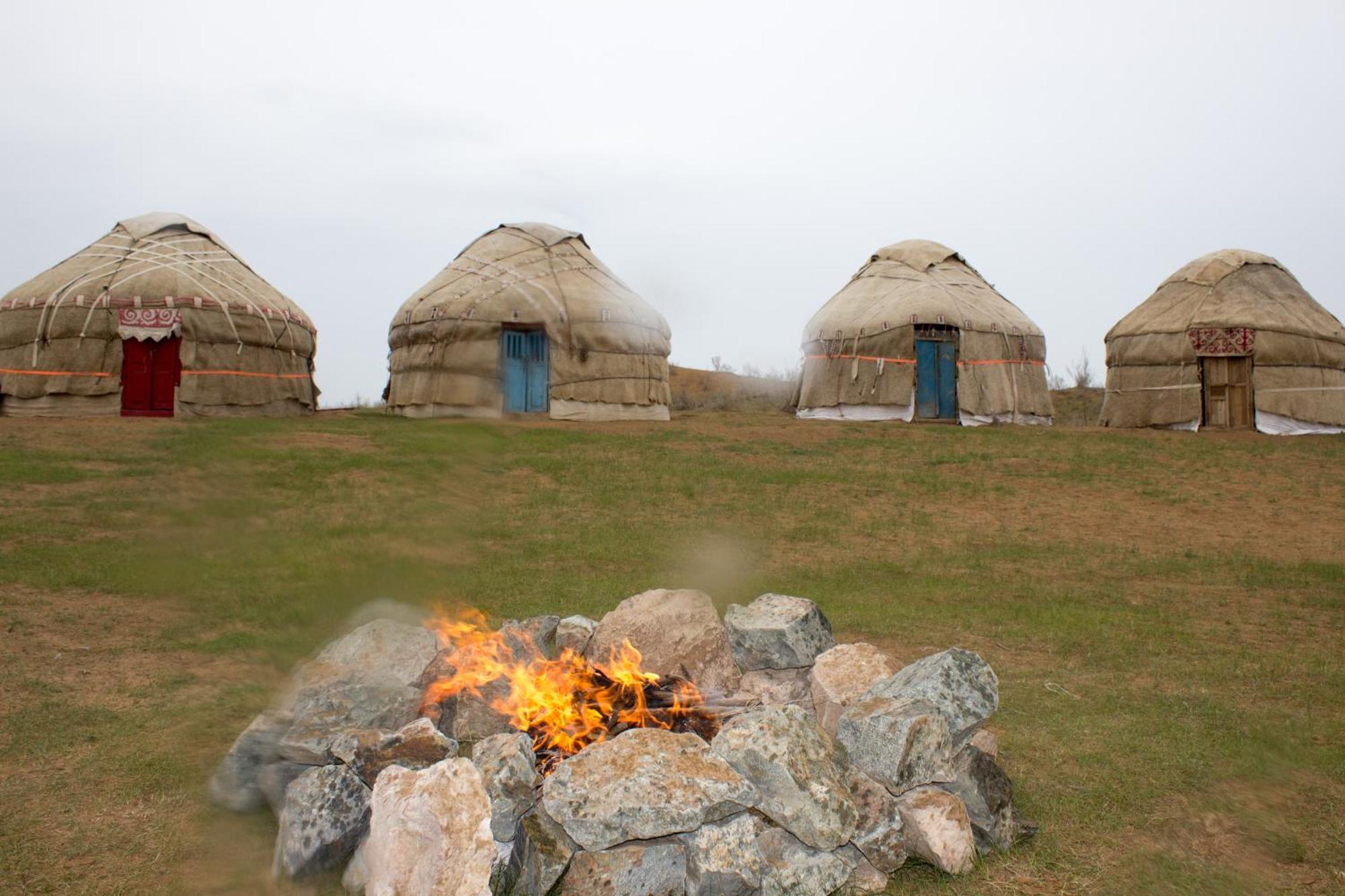 Authentic Uzbek Yurt Camp Eco-Friendly Otel Nurota Dış mekan fotoğraf