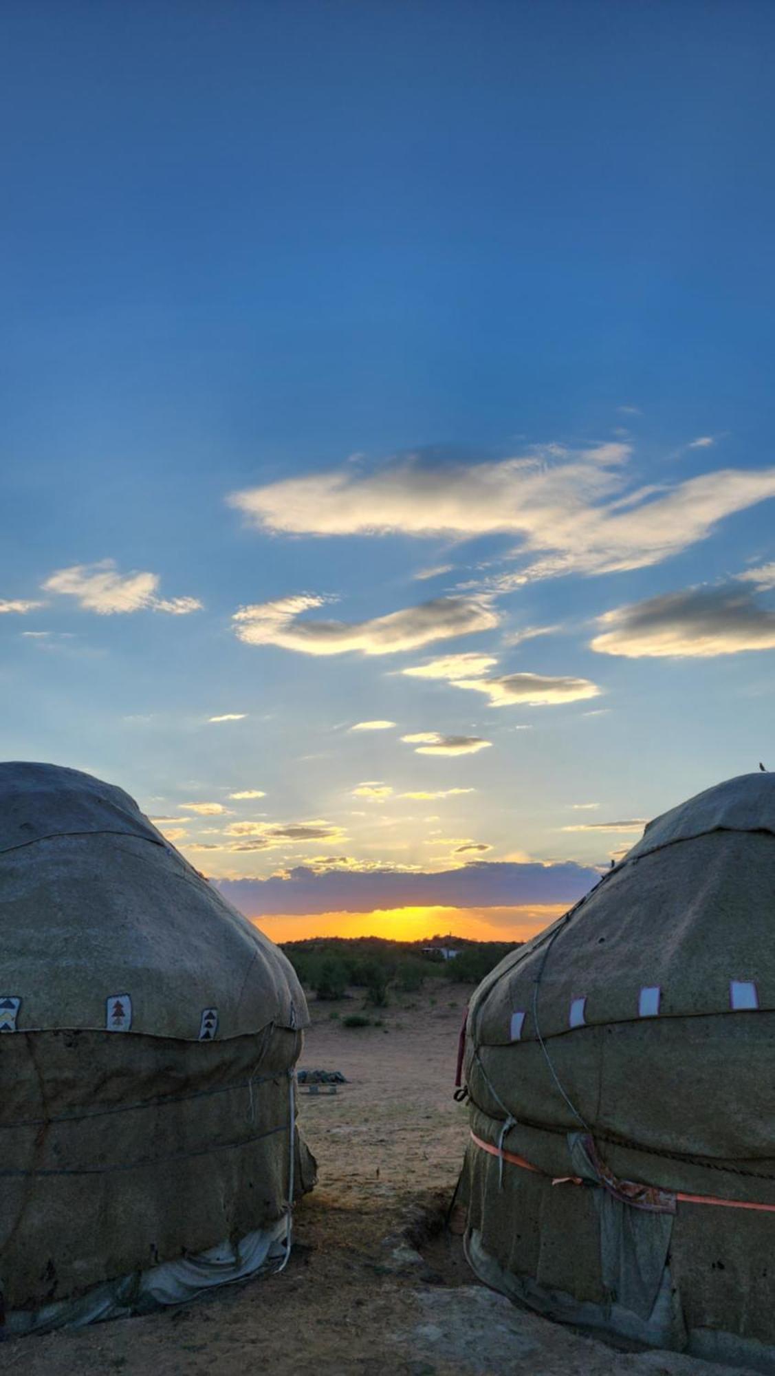 Authentic Uzbek Yurt Camp Eco-Friendly Otel Nurota Dış mekan fotoğraf