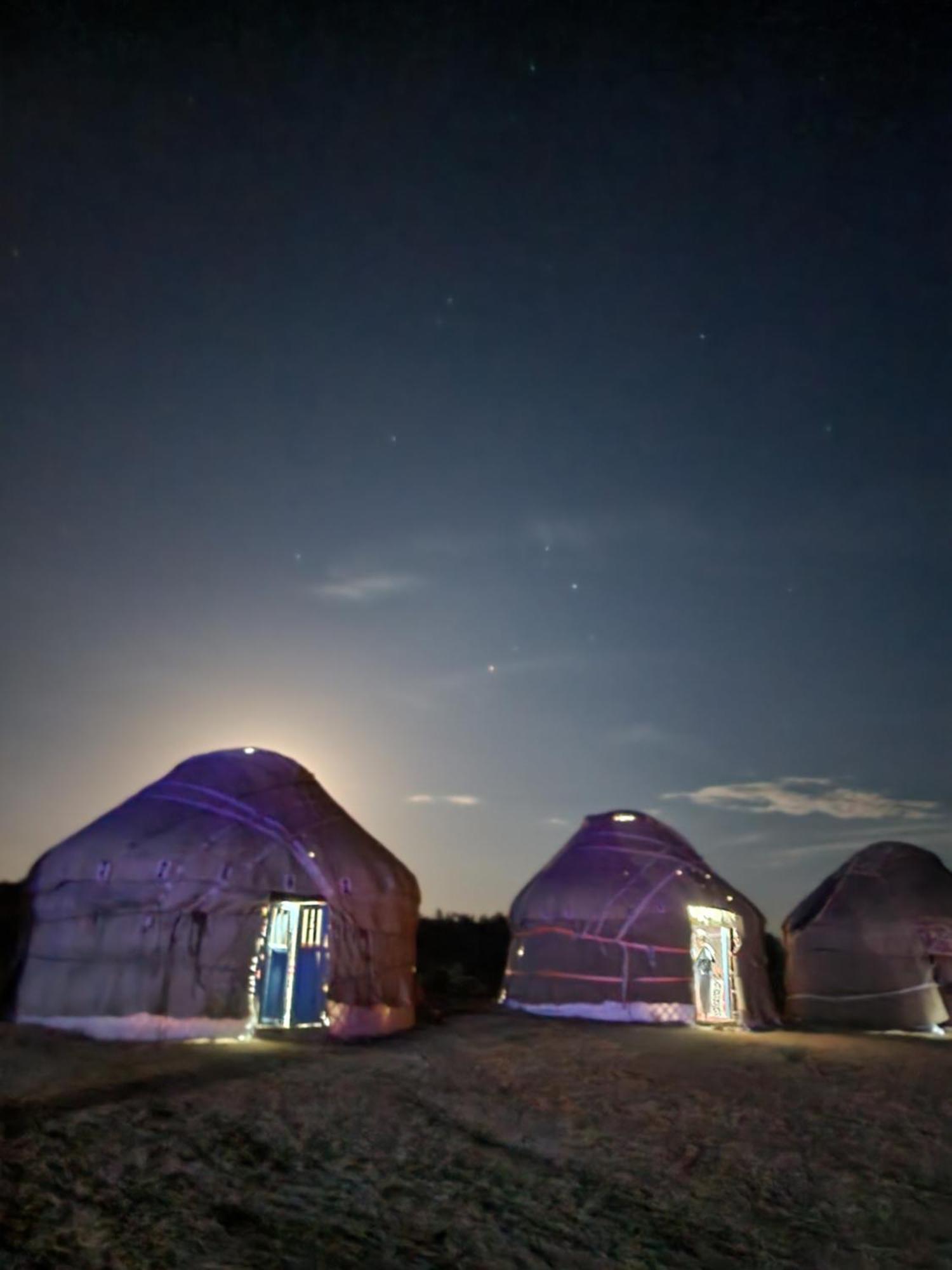 Authentic Uzbek Yurt Camp Eco-Friendly Otel Nurota Dış mekan fotoğraf