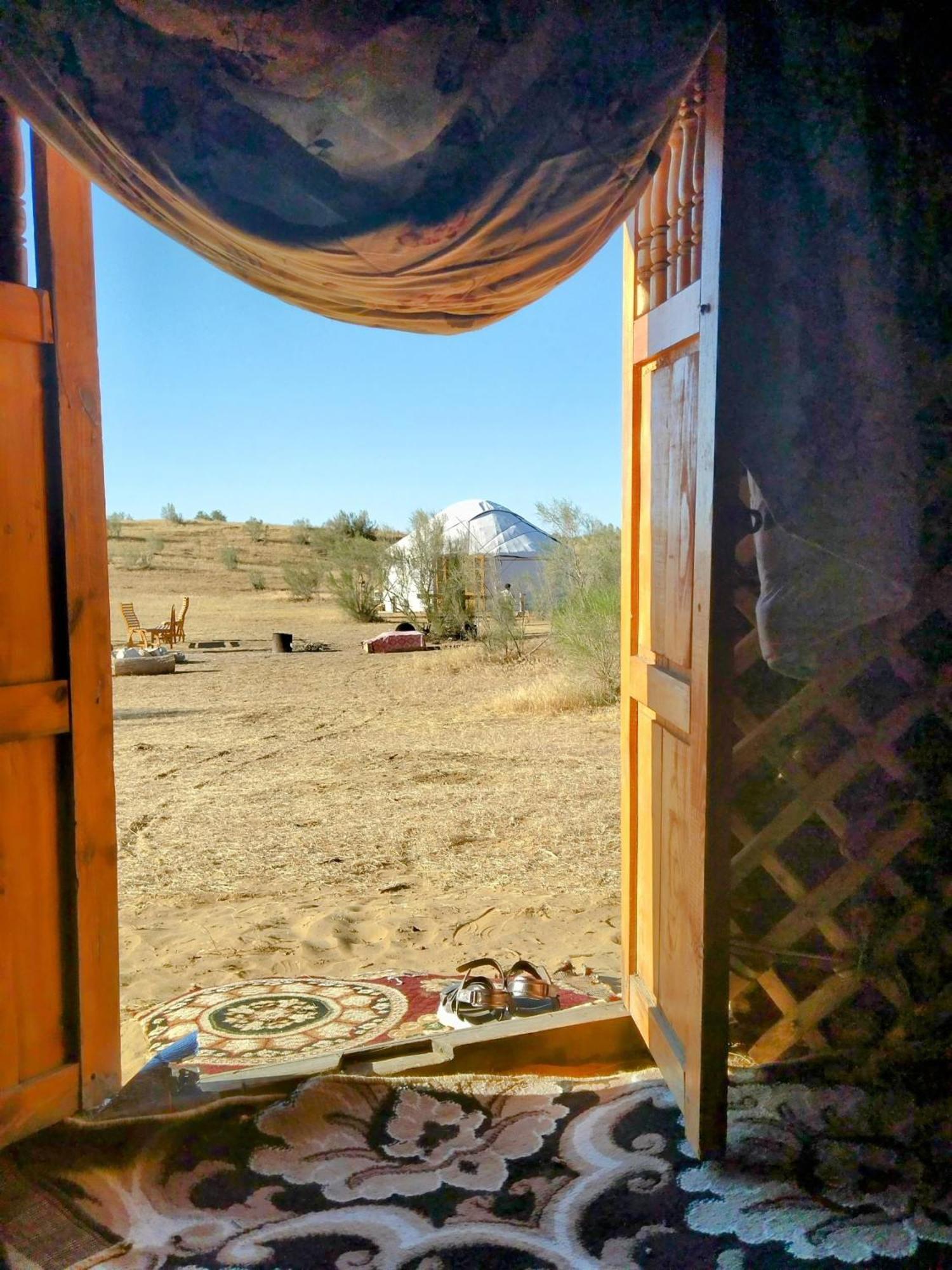 Authentic Uzbek Yurt Camp Eco-Friendly Otel Nurota Dış mekan fotoğraf