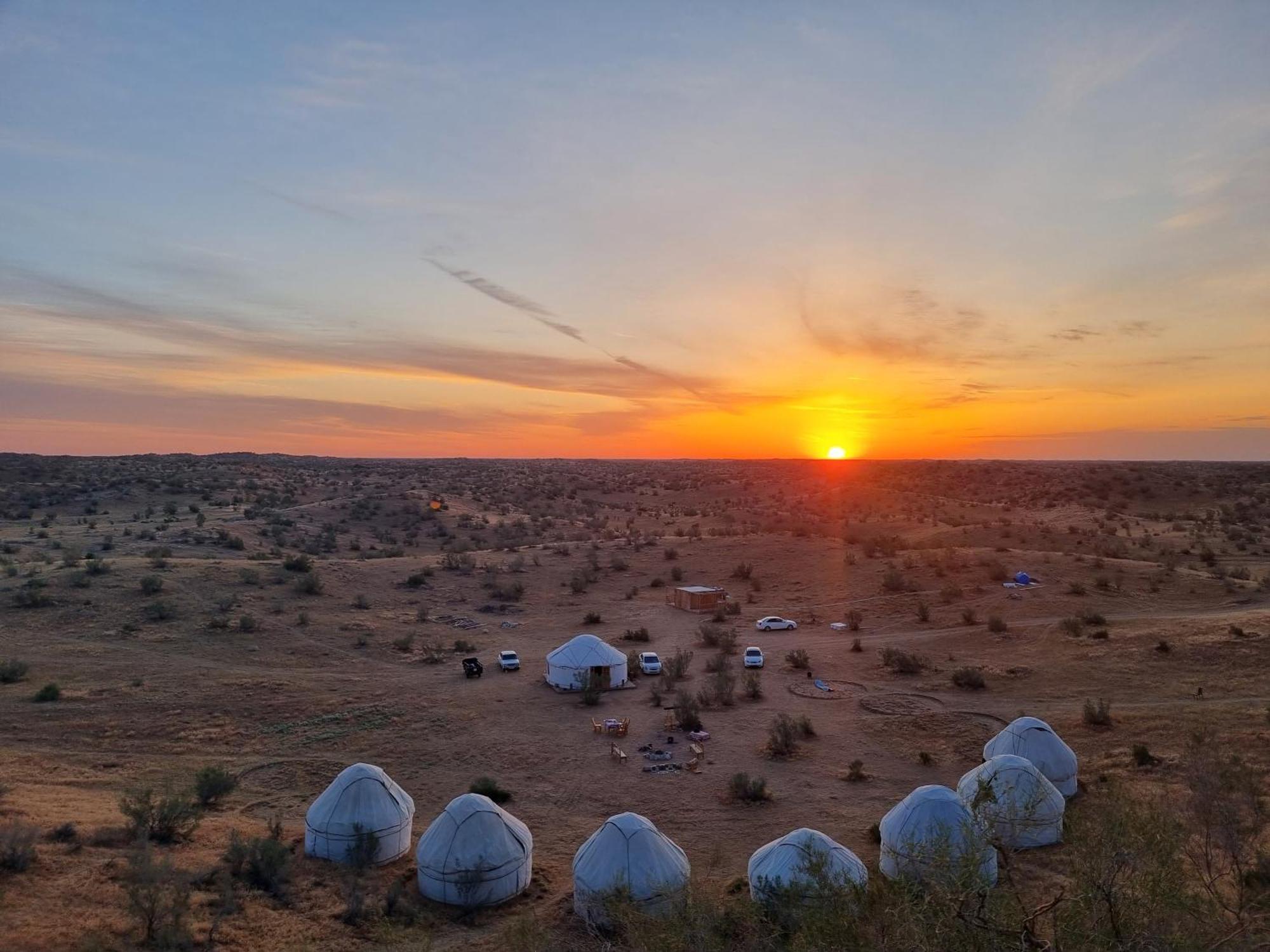 Authentic Uzbek Yurt Camp Eco-Friendly Otel Nurota Dış mekan fotoğraf